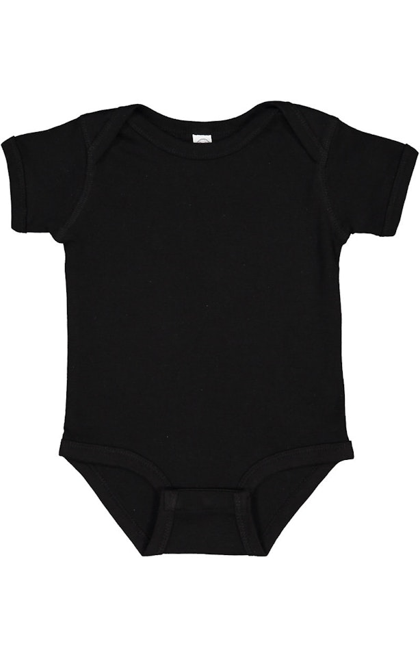 Rabbit Skins 4400 Infant Baby Rib Bodysuit